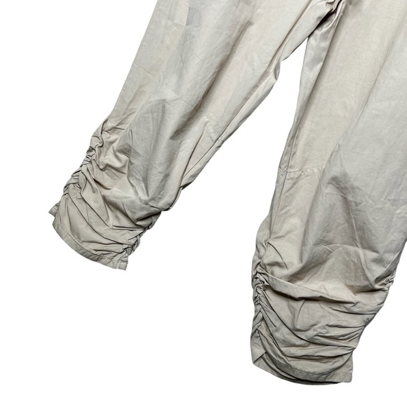 NWOT Free People Women's Ruched Black Parachute
Drawstring Hem Pants - Picture 6 of 12
